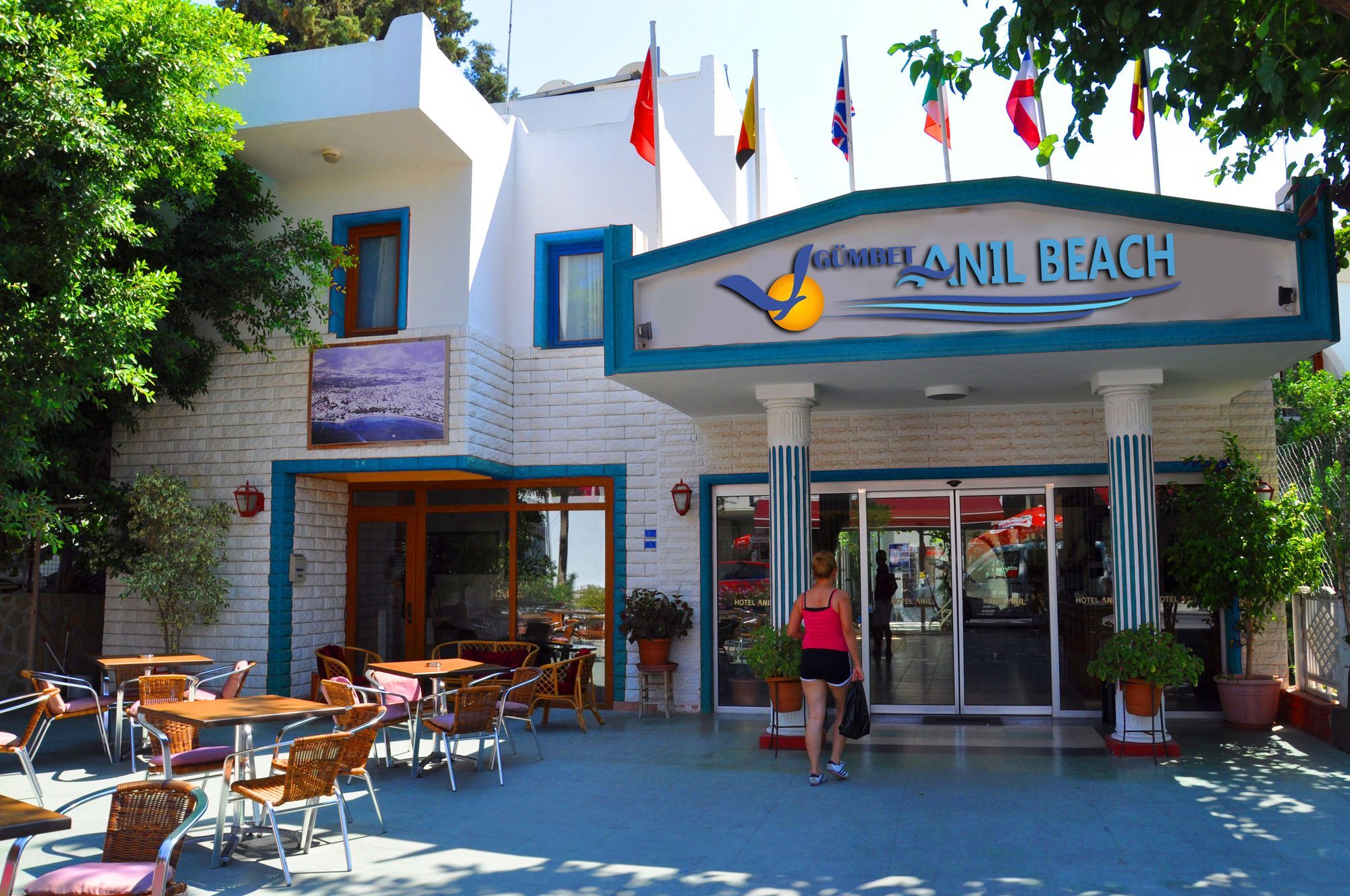 Hotel Gumbet Anil Beach Bitez Exterior foto